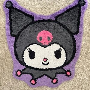 Sanrio Purple and Black Bath Mat